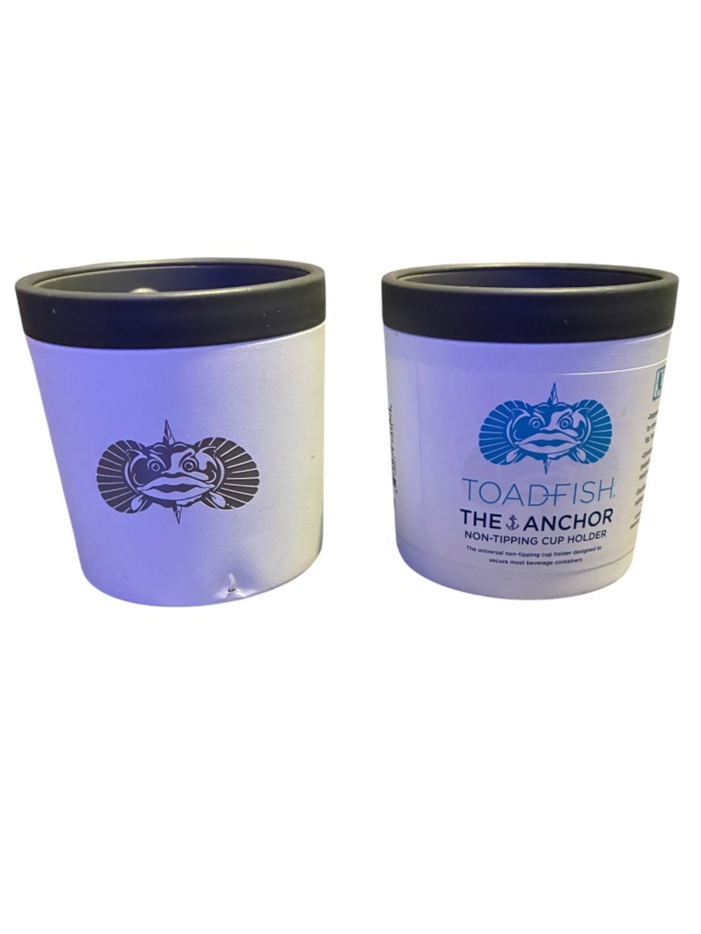 TWO Toadfish Non Tipping Cup Holders 1 NWT